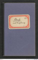 Seite 1, Tagebuch "Straß und Umgebung" (NHMW-PRAE-BBB-53)